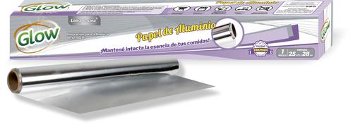 Rollo Aluminio Caja x 25mts (cj x 25)