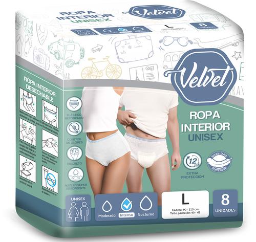 Ropa Interior Intenso Unisex - L x 8 unid