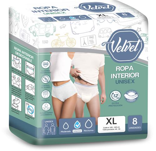 Ropa Interior Intenso Unisex - XL x 8 unid