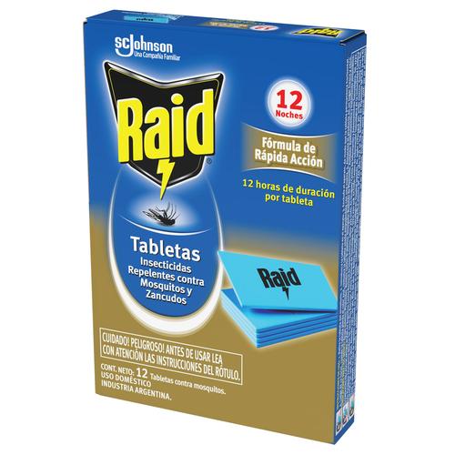 Raid Tabletas 12x20 