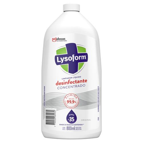 Lysoform LIMP. Líquido ORIGINAL BOT 800 ML
