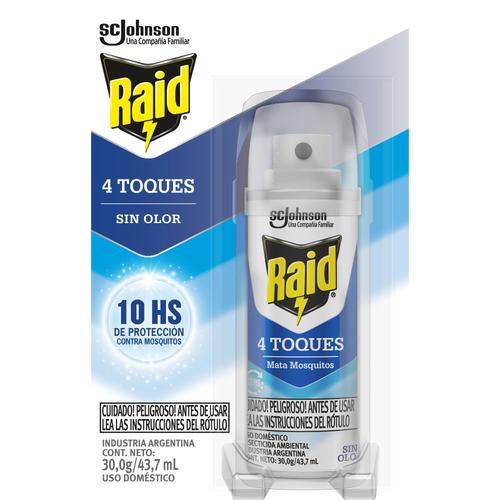 Raid Mini 4 Toques x 43.7ml