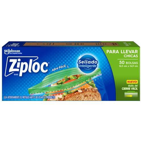 Ziploc Bolsa Llevar Chica  50un