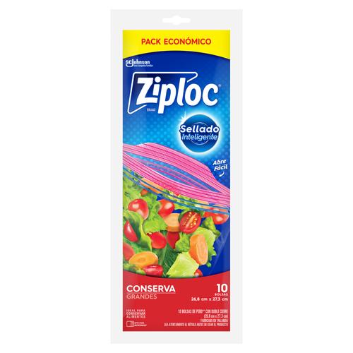 Ziploc Bolsa Conserva Grande 10un
