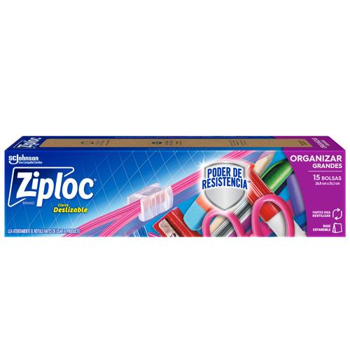 Ziploc Bolsa Organizar Grande 15un
