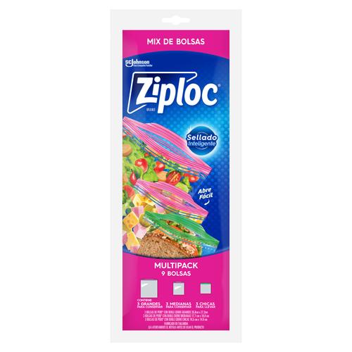 Ziploc Bolsa Conserva Multi-Pack 9un.