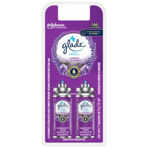 Glade Toque Rep. Twin Pack Lavanda 