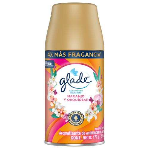 Glade Automático Rep. Naranjo y Orquideas 270ml