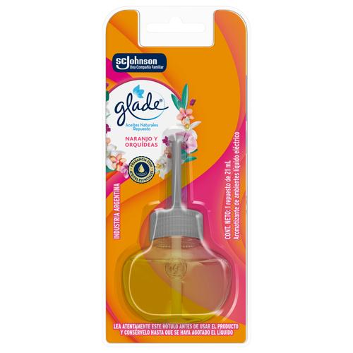 Glade Aceite Nat. Rep. Naranjo y Orquideas 21ml