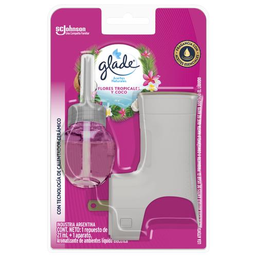 Glade Aceite Nat.Full Mixta x3 (Harmony/Vainilla/Tropical Floral)