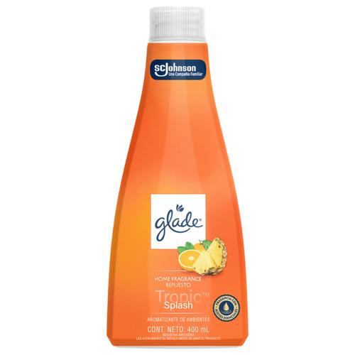Glade Aromatizante Tropic Splash Repuesto x400ml