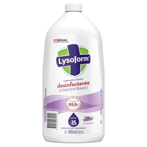 Lysoform LIMP. Líquido LAVANDA BOT 800 ML