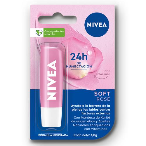 Bálsamo Labial Humectante Soft Rose