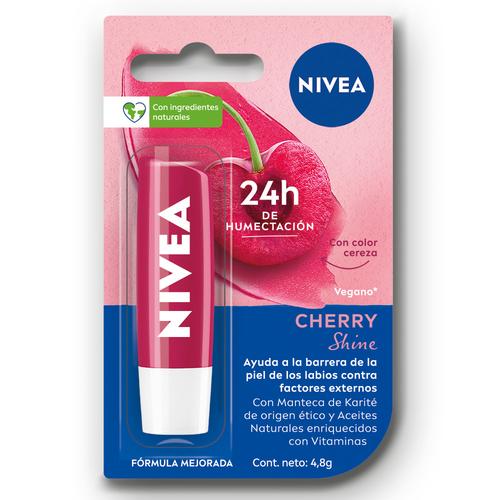Bálsamo Labial Humectante Cherry Shine