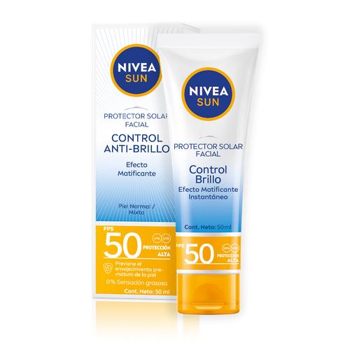 NIVEA Sun Control Antibrillo Facial FPS50 - Facial