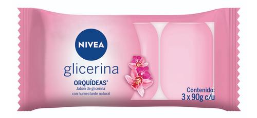NIVEA Glicerina Orquideas 3x90g Flow Pack