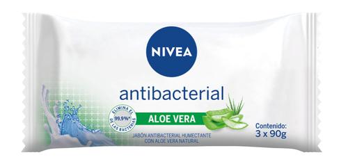 NIVEA Antibacterial 3en1 3x90g Flow Pack